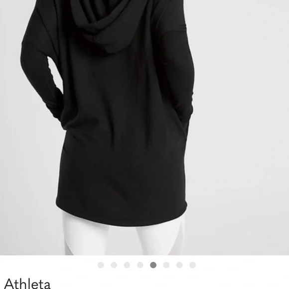 Athleta Women's Black Purana Wrap size S & Athleta leggings size SP - Picture 1 of 9